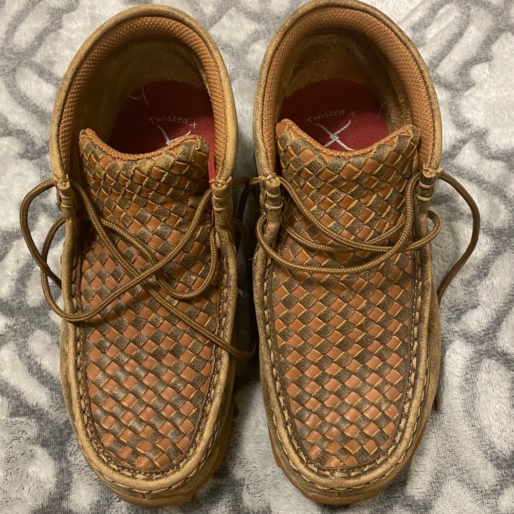 Twisted X moccasins